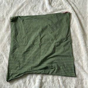 Lululemon Vinyasa Scarf - Green and brown stripe